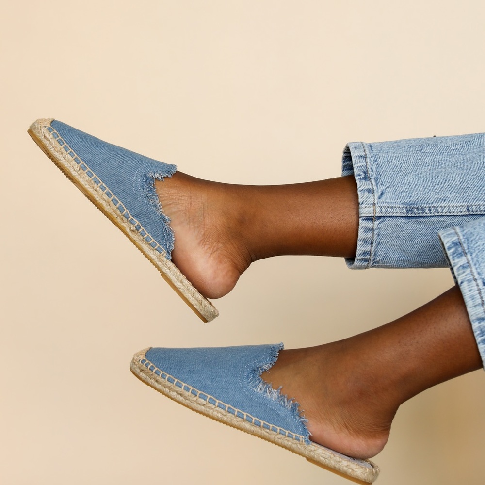 Ladies Breathable Denim Slippers Espadrilles🌹🌹🌹
